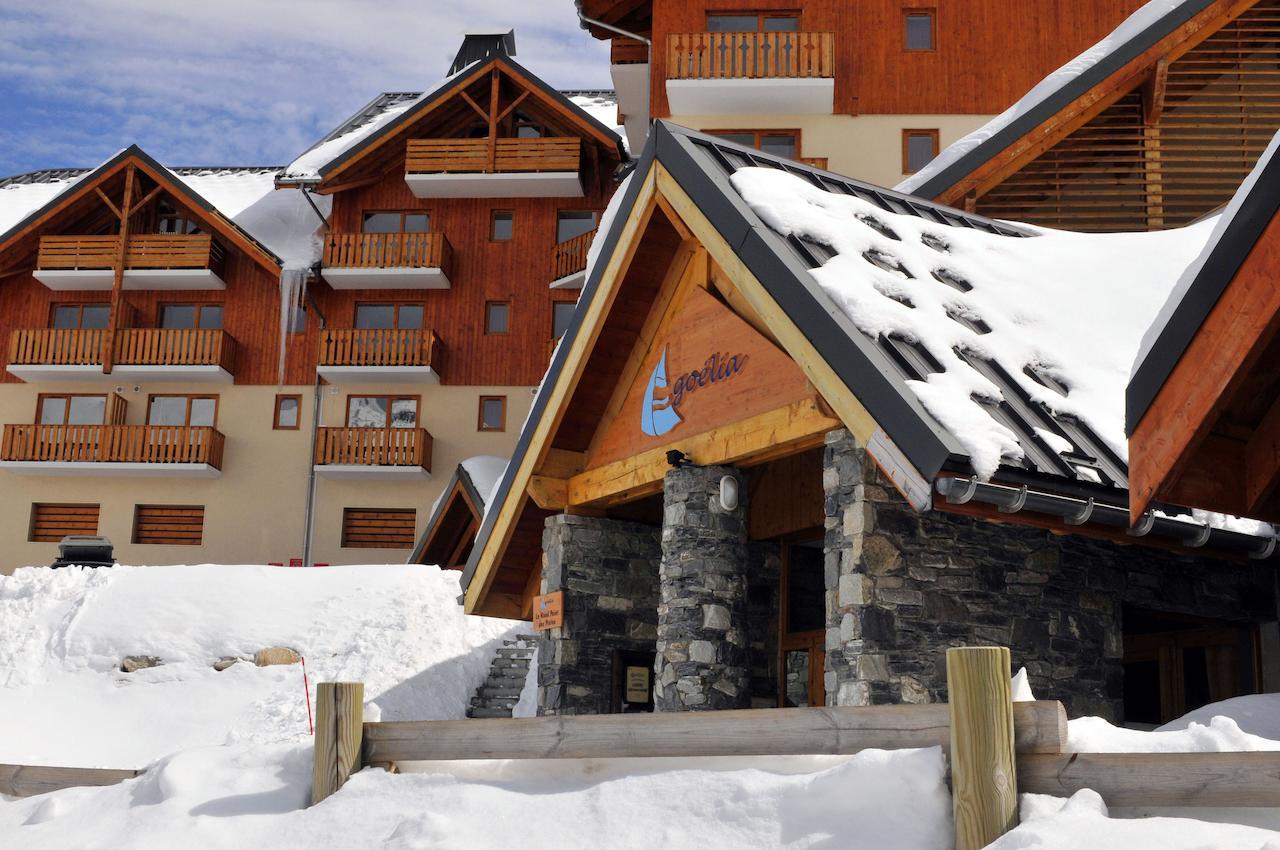 Residence Goelia - Le Rond Point Des Pistes Saint-Francois-Longchamp Bagian luar foto